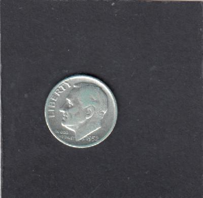 Beschrijving: 1 Dime ROOSEVELT